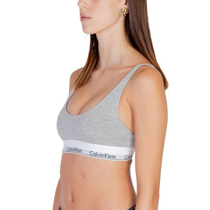 Calvin Klein Underwear Grauer Baumwoll-BH