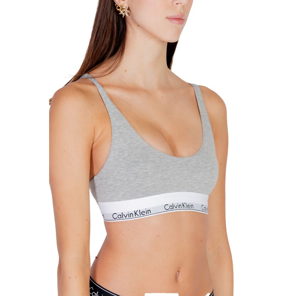 Calvin Klein Underwear Grauer Baumwoll-BH