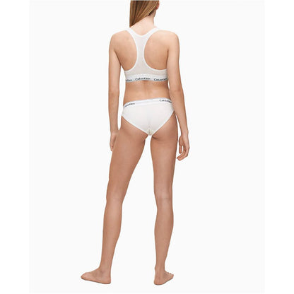 Calvin Klein Underwear – Weißes Baumwollhöschen