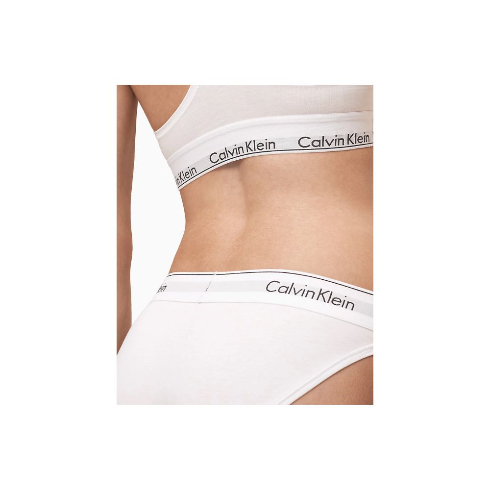Calvin Klein Underwear – Weißes Baumwollhöschen