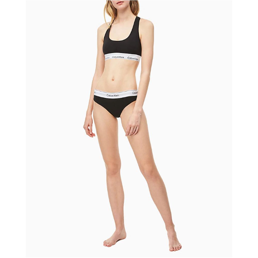 Calvin Klein Underwear – Schwarzes Baumwollhöschen