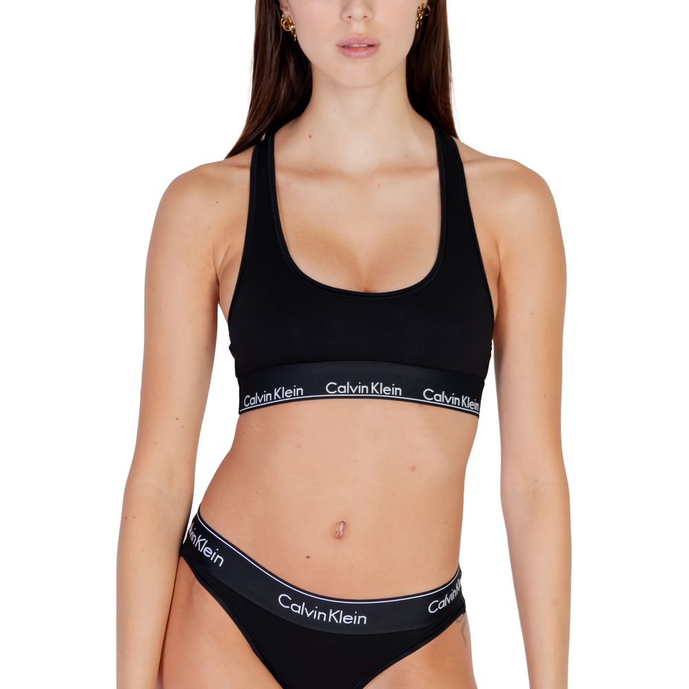 Calvin Klein Underwear – Schwarzer Baumwoll-BH