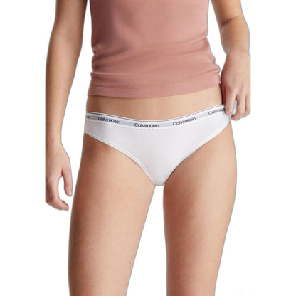 Calvin Klein Underwear – Weißes Baumwollhöschen