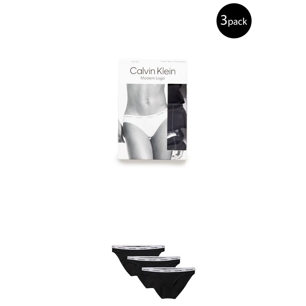 Calvin Klein Underwear – Schwarzes Baumwollhöschen