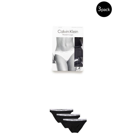 Calvin Klein Underwear – Schwarzes Baumwollhöschen