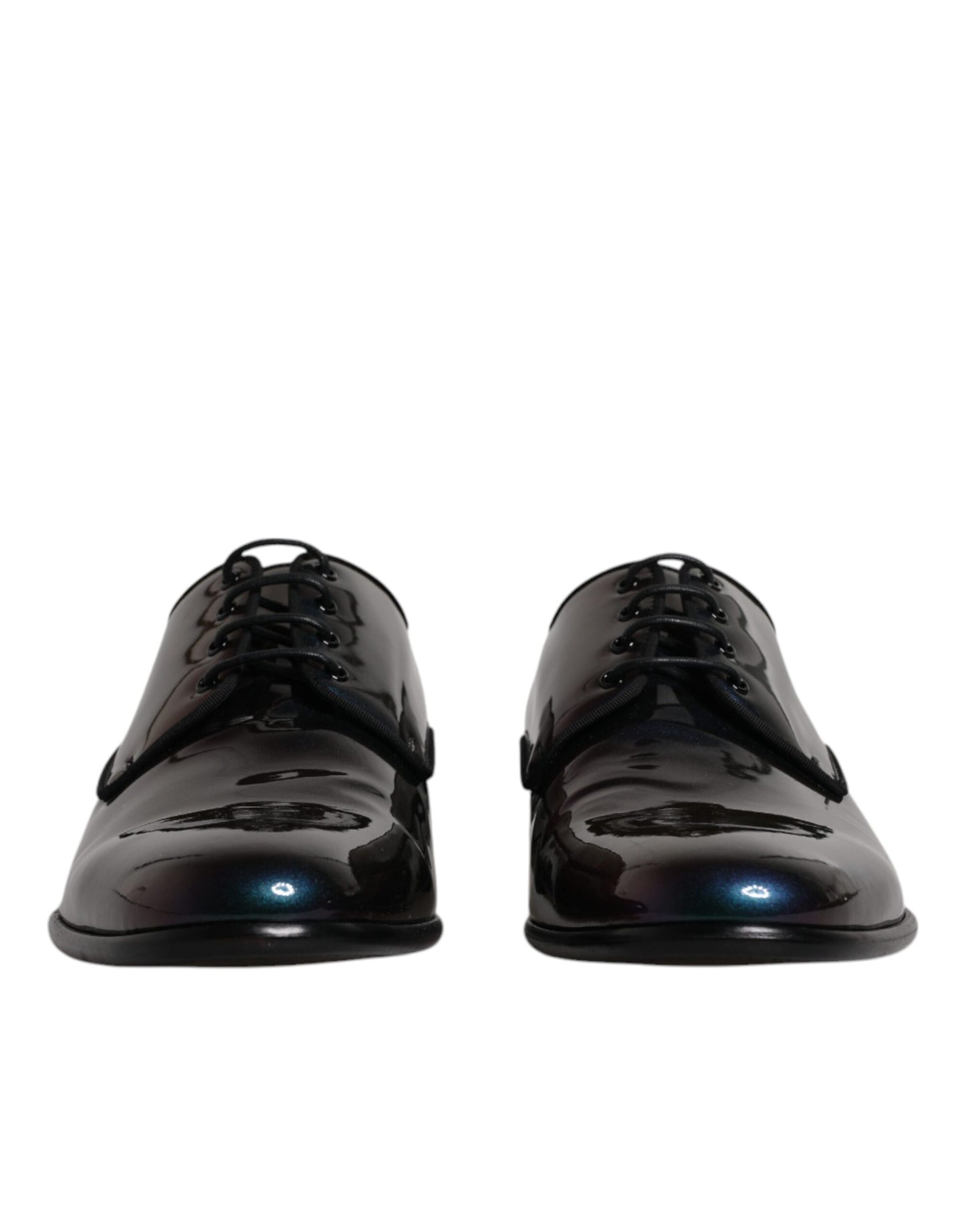 Dolce &amp; Gabbana – Pfauen-Derby aus Lackleder für Herren