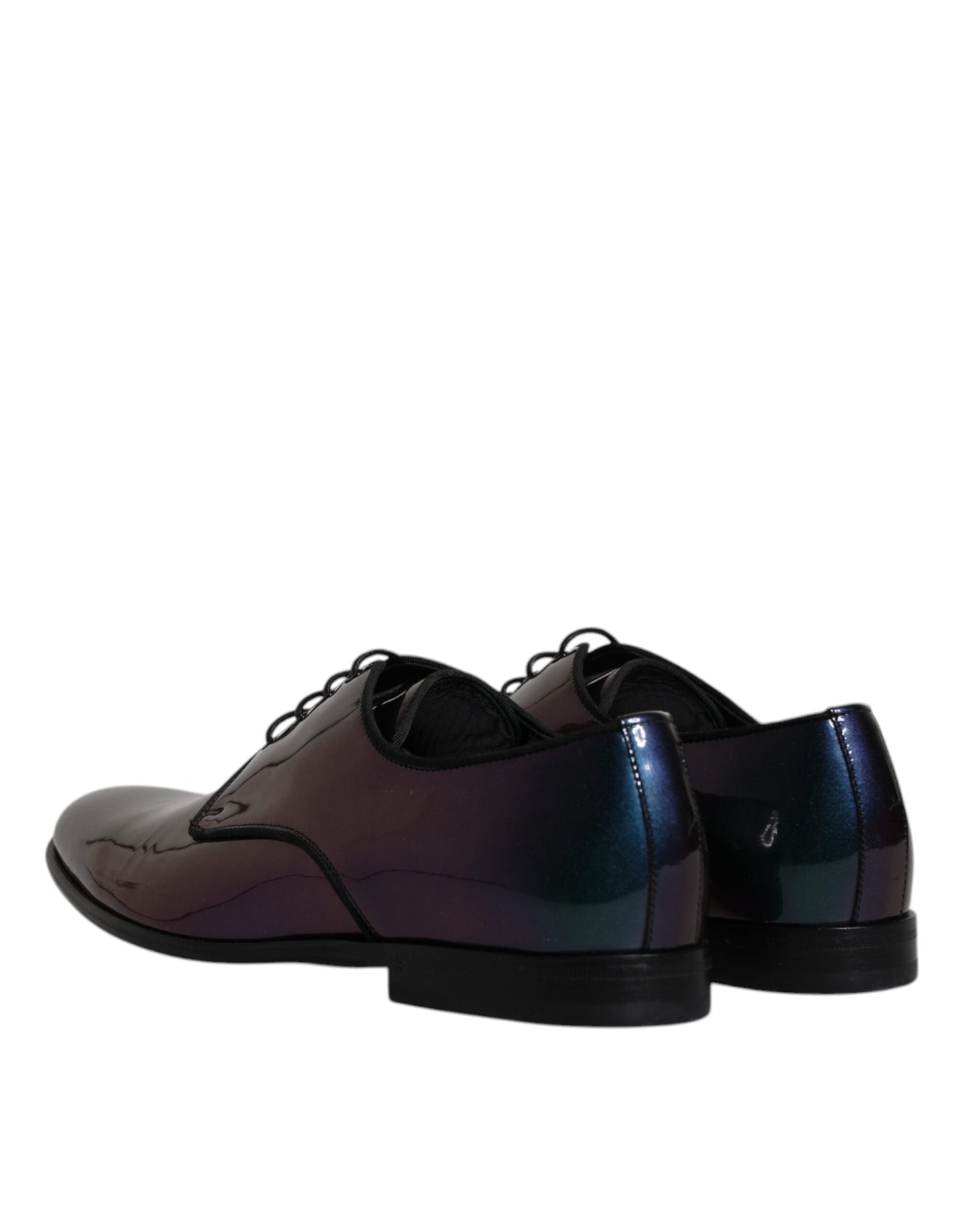 Dolce &amp; Gabbana – Pfauen-Derby aus Lackleder für Herren