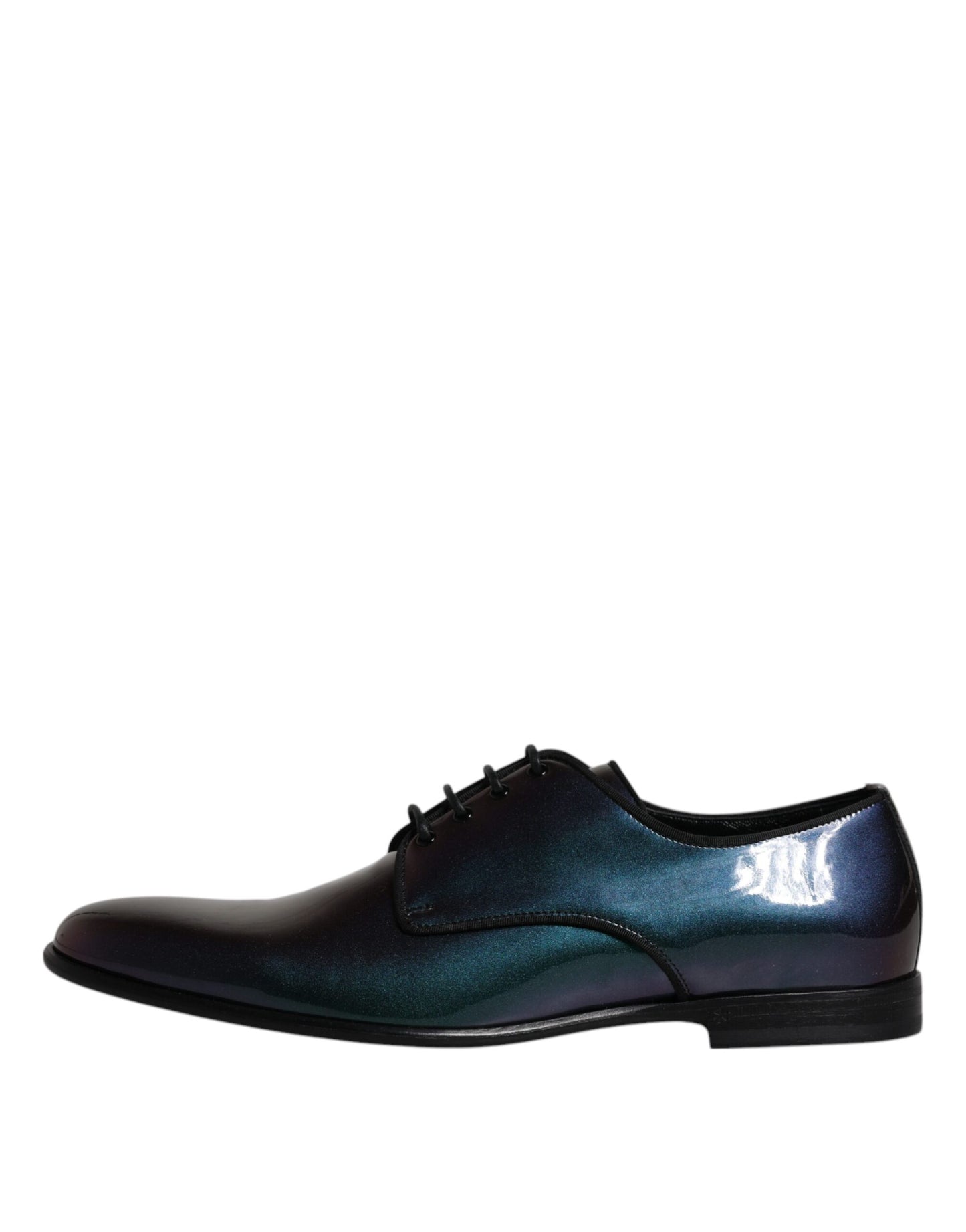 Dolce &amp; Gabbana – Pfauen-Derby aus Lackleder für Herren