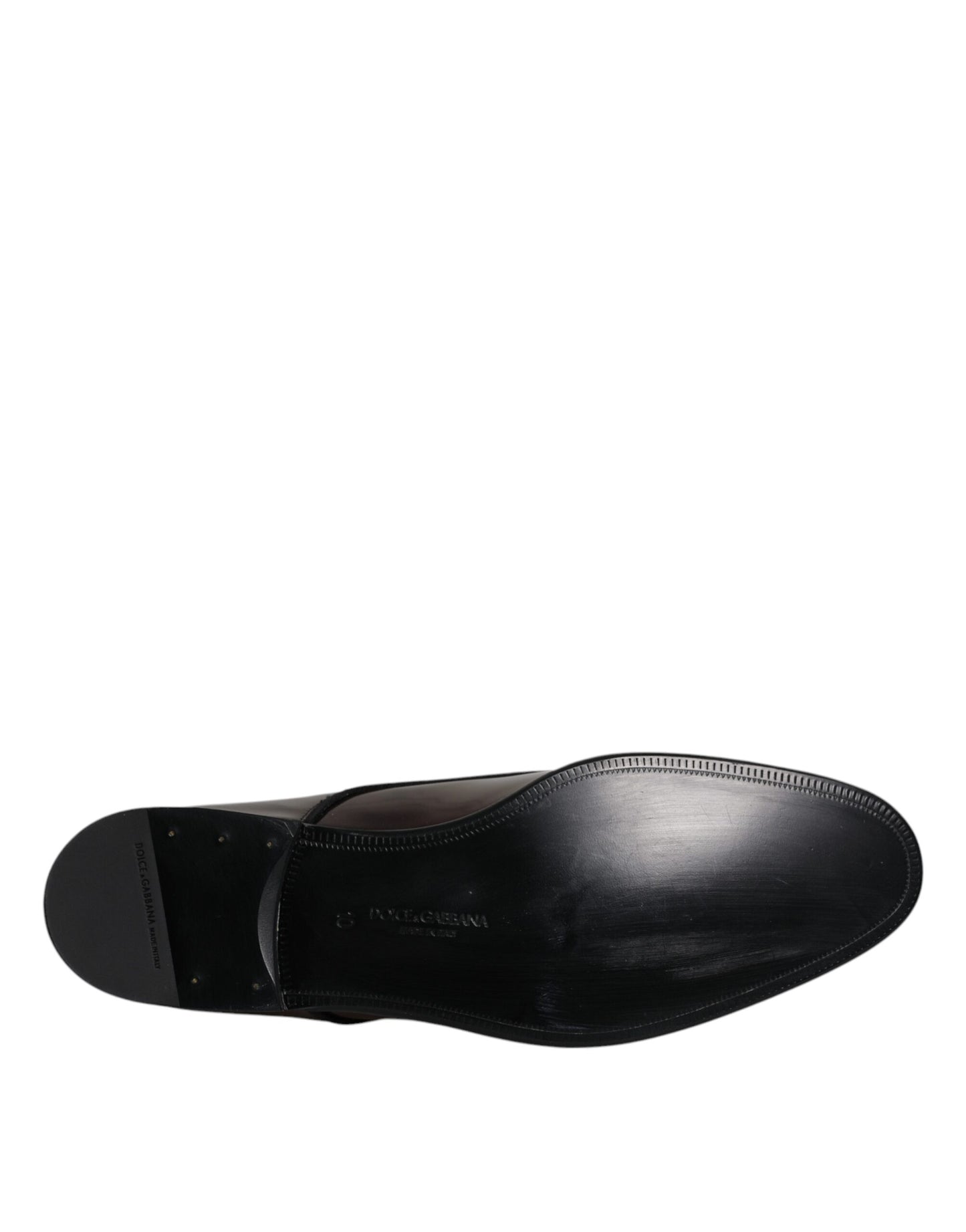 Dolce &amp; Gabbana – Pfauen-Derby aus Lackleder für Herren