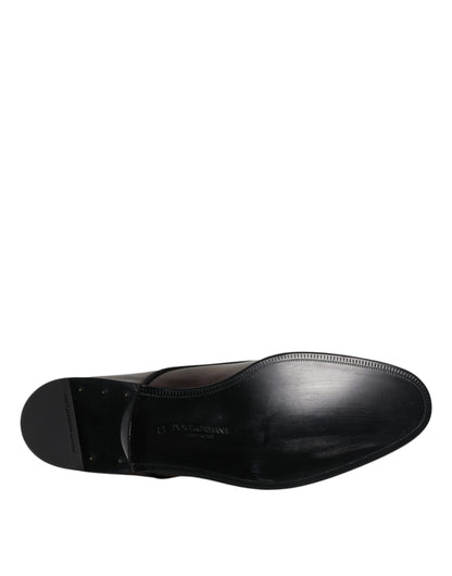 Dolce &amp; Gabbana – Pfauen-Derby aus Lackleder für Herren