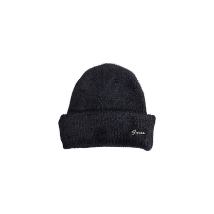 Guess Black Cotton Caps Baseball Hat