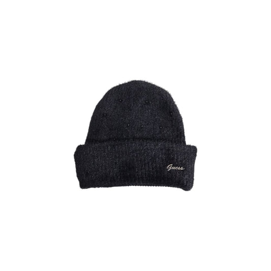 Guess Black Cotton Caps Baseball Hat