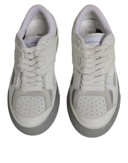 Dolce &amp; Gabbana – Weiße DG-Logo-Sneakers „Custom 2.Zero“