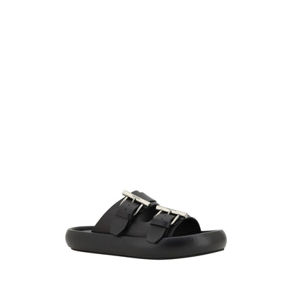 Alexander McQueen Ledersandalen