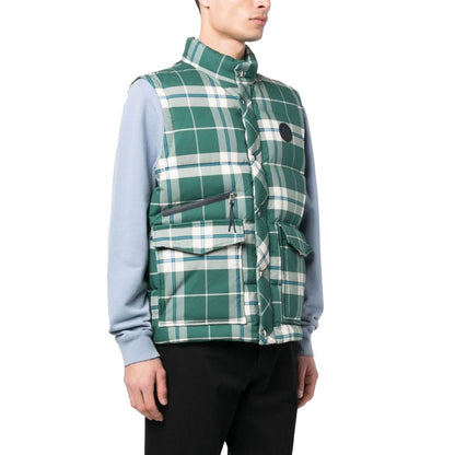 Woolrich Grüne Polyesterweste