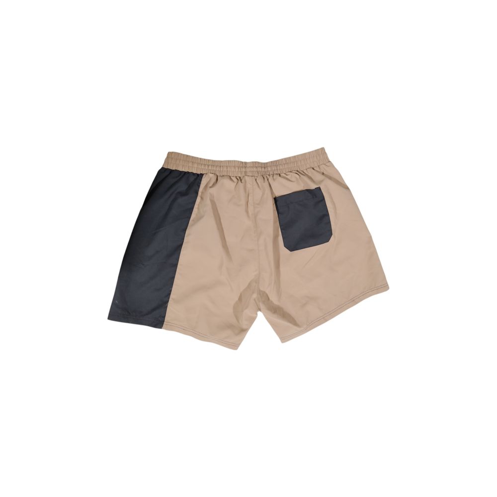 Hugo Boss Beige Polyester-Badehose