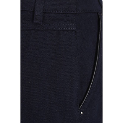 Blauer Baumwollrock von Giorgio Armani