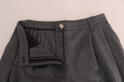 Graue Caprihose aus Wolle von Dolce &amp; Gabbana