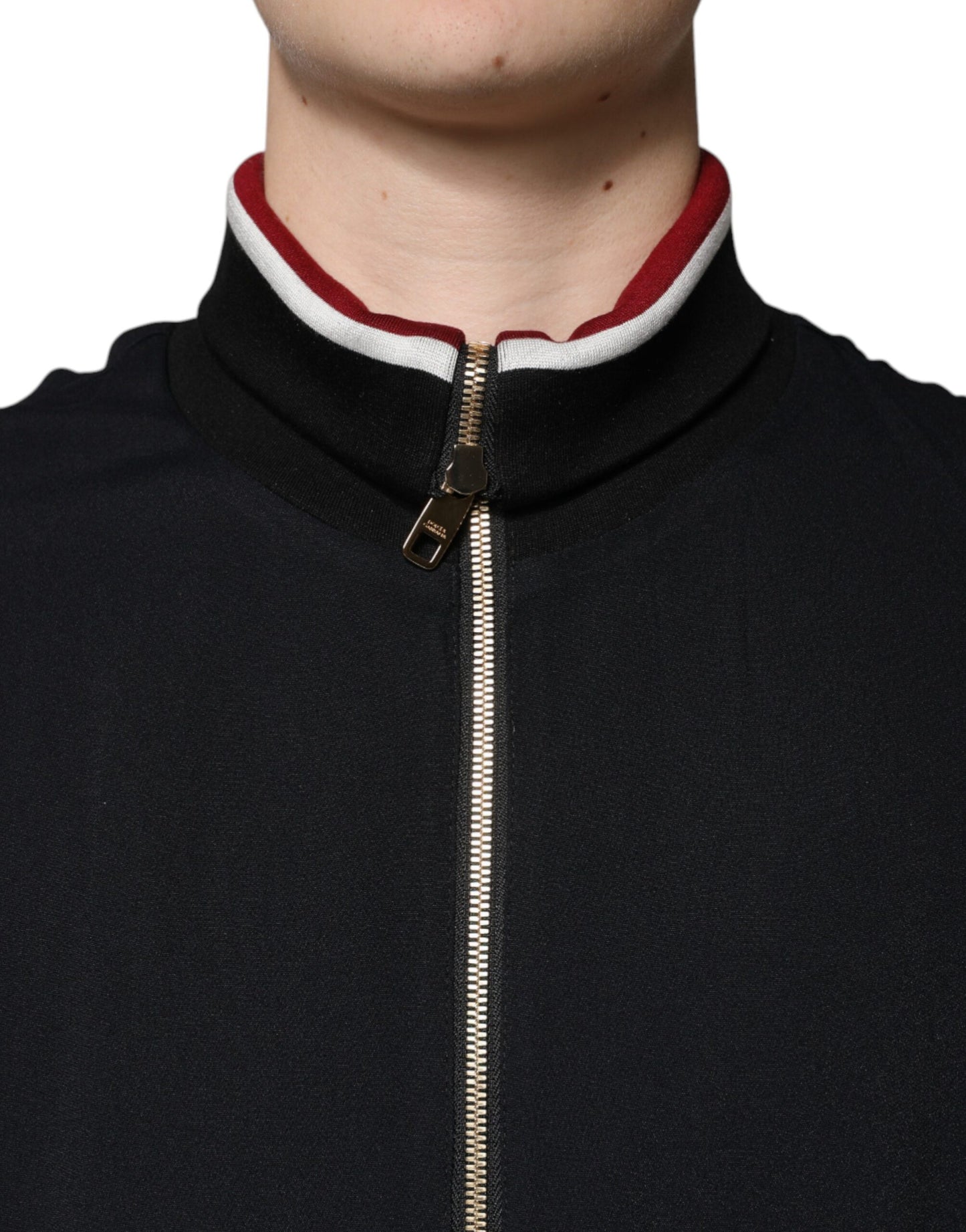 Dolce &amp; Gabbana Black DG King Full Zip Sweatshirt Sweater