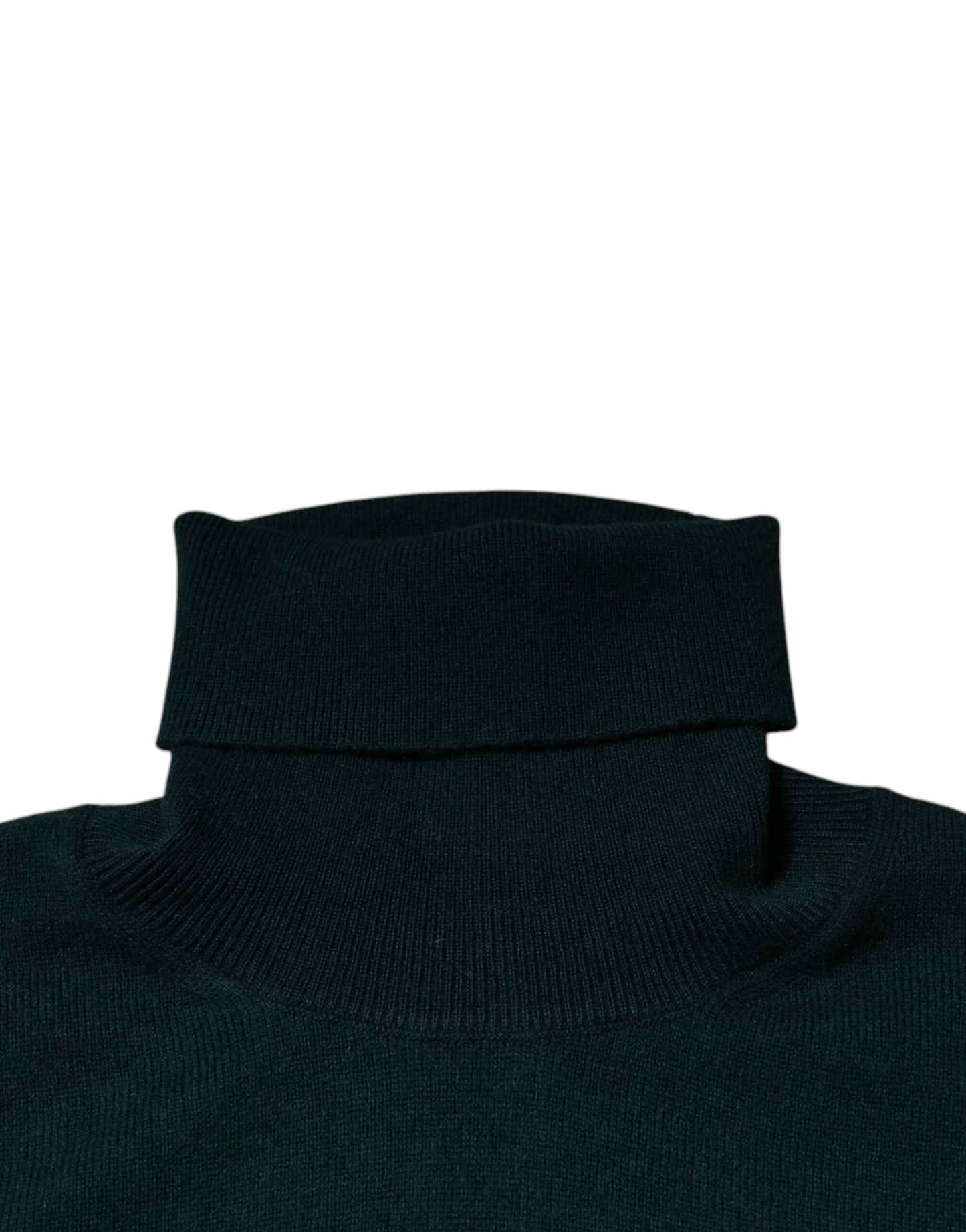 Dolce &amp; Gabbana Grüner Rollkragenpullover aus Kaschmir für Herren