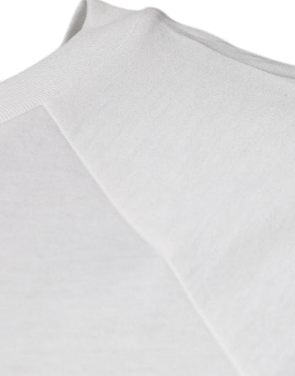 Dolce &amp; Gabbana White DG Sport Crew Neck Short Sleeve T-shirt