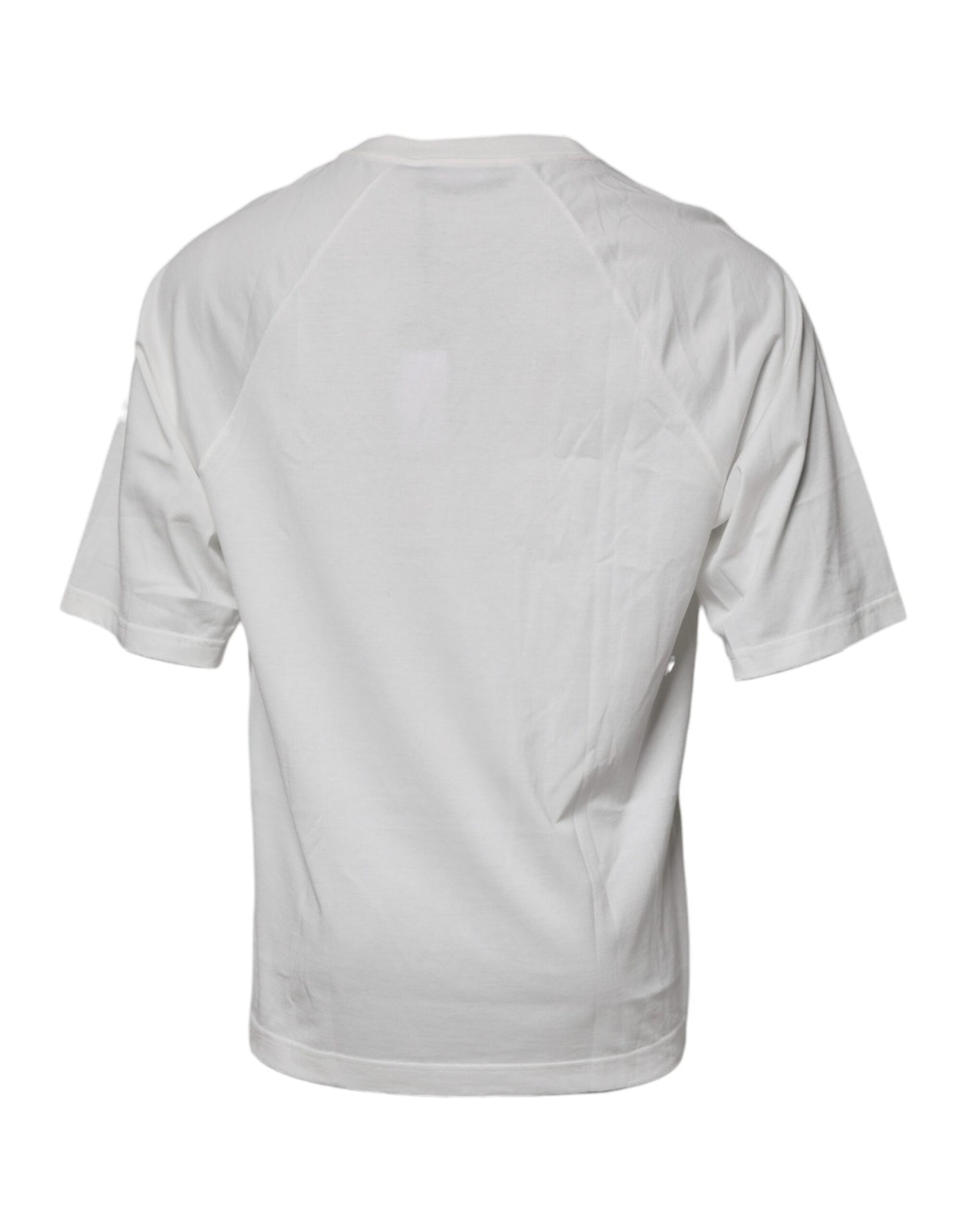 Dolce &amp; Gabbana White DG Sport Crew Neck Short Sleeve T-shirt