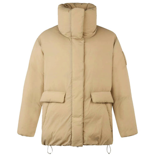 Moose Knuckles Beige Nylon Jacken &amp; Mäntel