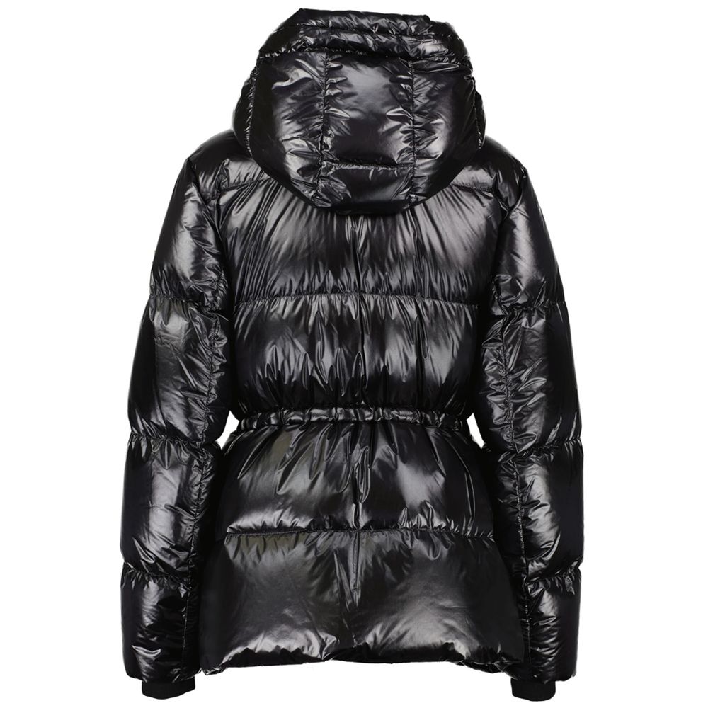 Moose Knuckles Schwarze Nylonjacken und -mäntel