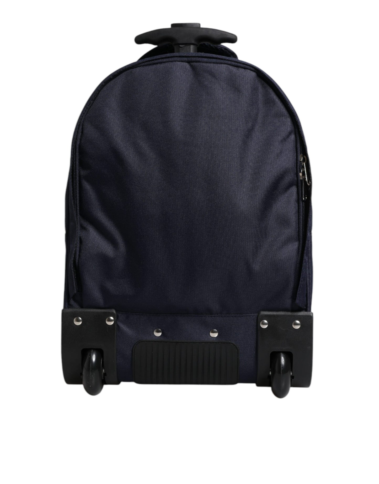Dolce &amp; Gabbana Blue Red Polyester Kids Back Pack Wheel Suitcase Bag