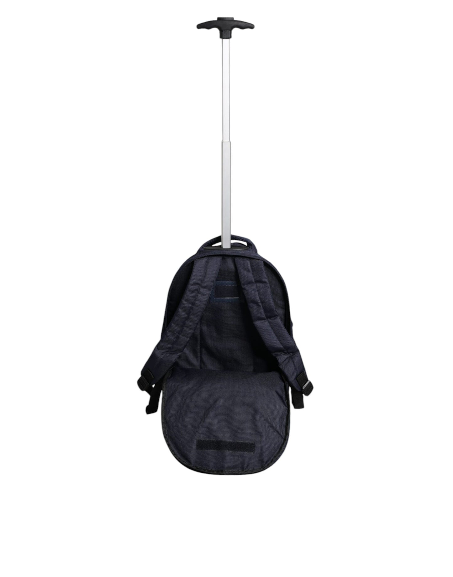Dolce &amp; Gabbana Blue Red Polyester Kids Back Pack Wheel Suitcase Bag