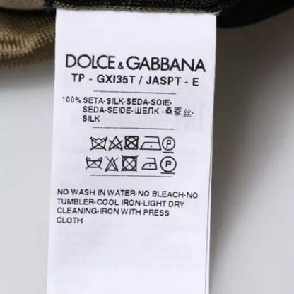 Dolce &amp; Gabbana Multicolor Camouflage Collared Polo T-shirt