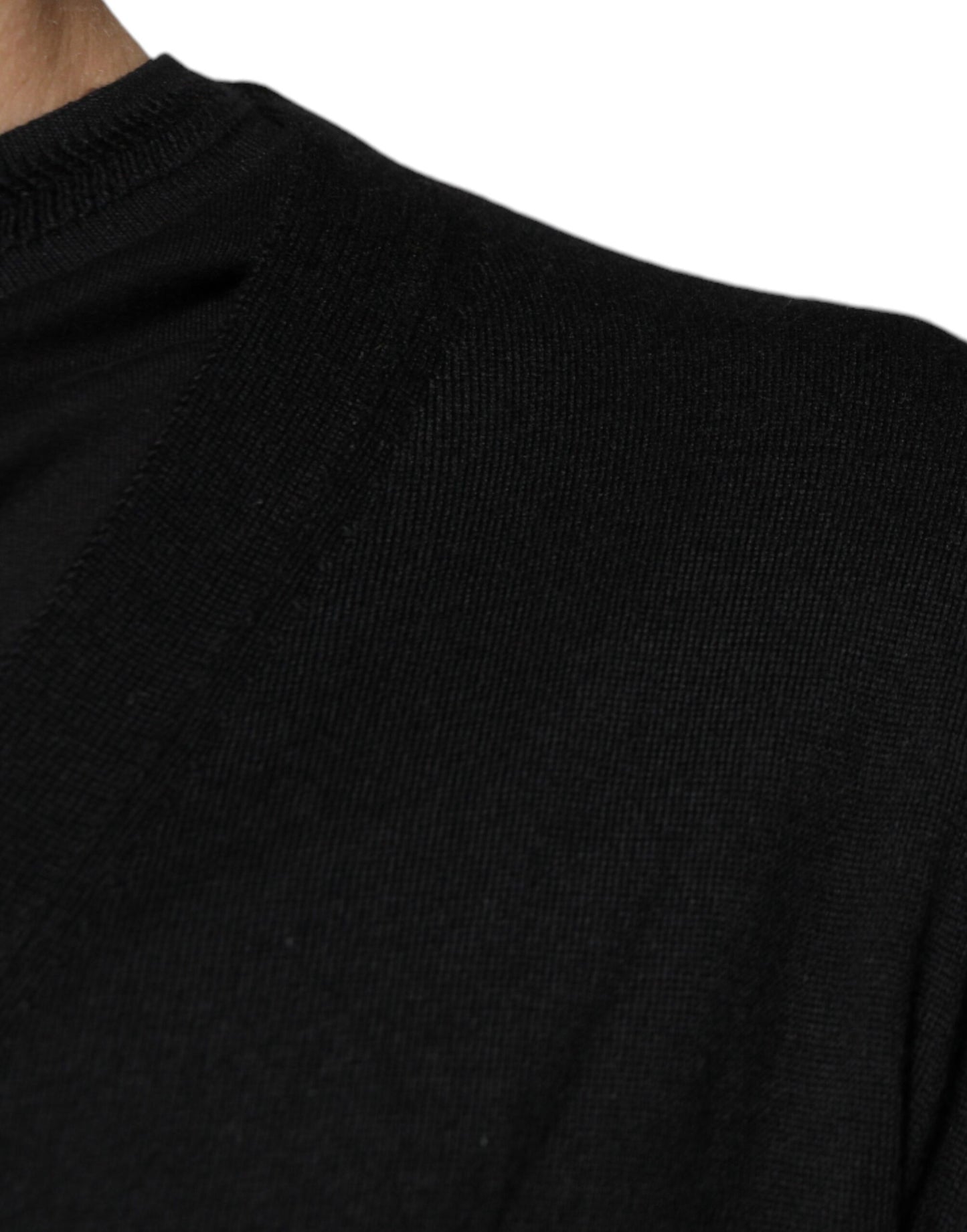 Dolce &amp; Gabbana Black Cashmere Button Down Cardigan Sweater