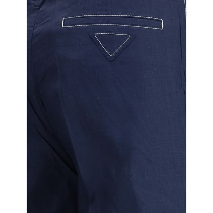 Prada Leinenhose