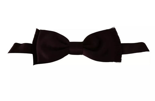 Dolce &amp; Gabbana Bordeauxrote, klassische Seidenfliege