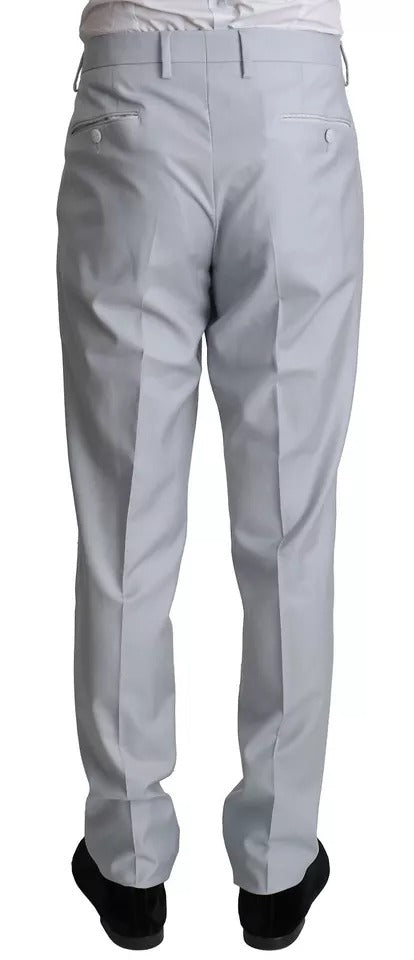 Dolce &amp; Gabbana Light Blue SICILIA Wool 3 Piece Suit