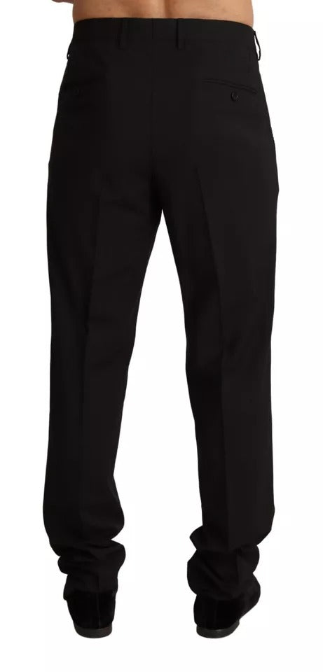 Dolce &amp; Gabbana Black Dress Formal Skinny Pants