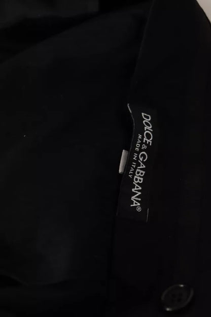 Dolce &amp; Gabbana Black Dress Formal Skinny Pants