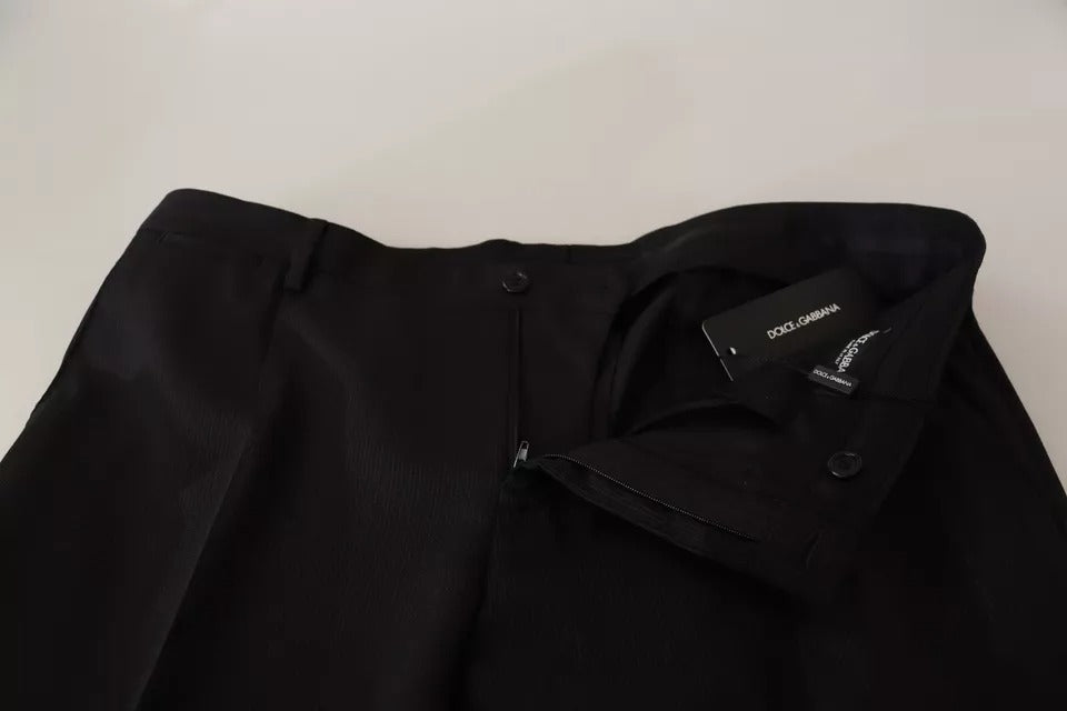 Dolce &amp; Gabbana Black Dress Formal Skinny Pants