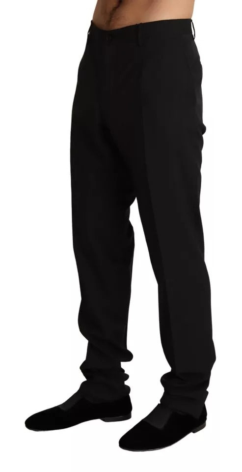 Dolce &amp; Gabbana Black Dress Formal Skinny Pants