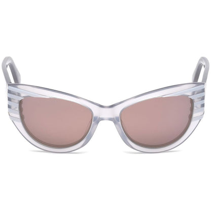Just Cavalli Sonnenbrille aus grauem Kunststoff