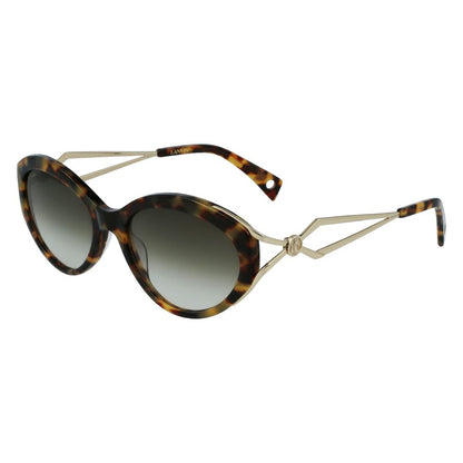 Lanvin – Braune Acetat-Sonnenbrille