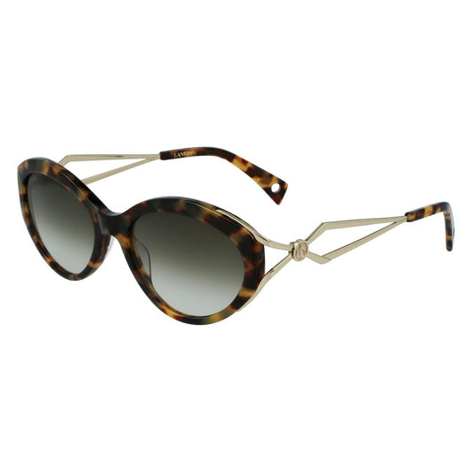 Lanvin – Braune Acetat-Sonnenbrille