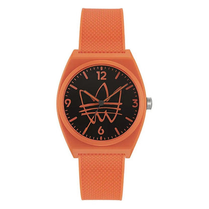 Adidas Orange Synthetikuhr
