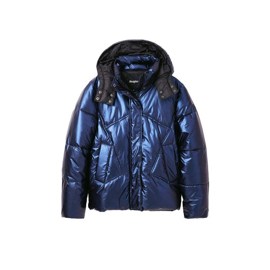 Desigual Blau Polyamid Jacken &amp; Mäntel