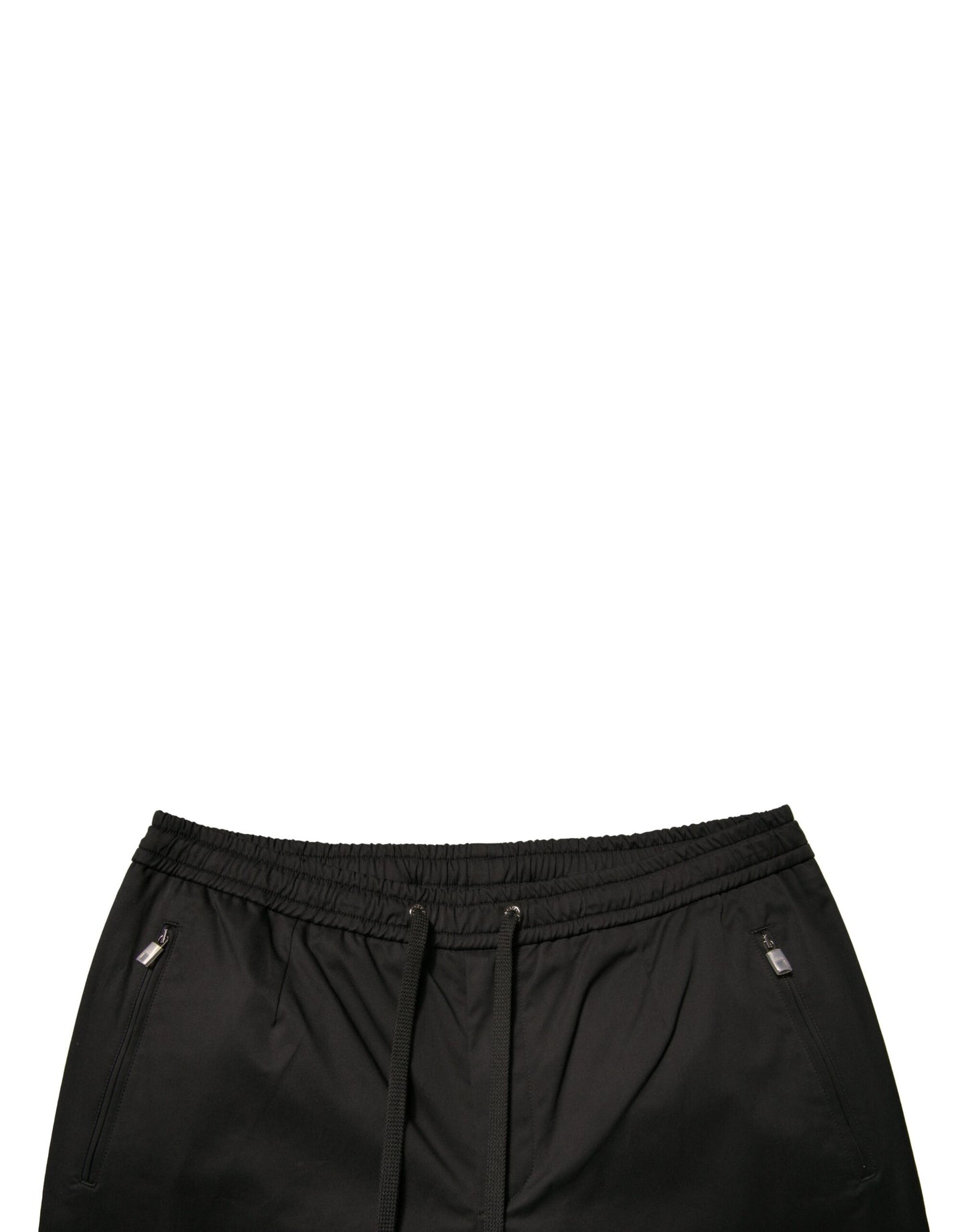 Dolce &amp; Gabbana Black Cotton Stretch Jogger Sweatpants Pants