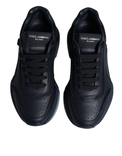 Dolce &amp; Gabbana Marineblaue Daymaster Low Top Herren Sneakers Schuhe