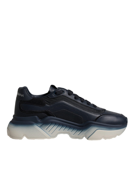 Dolce &amp; Gabbana Marineblaue Daymaster Low Top Herren Sneakers Schuhe