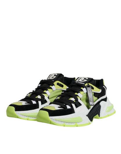 Dolce &amp; Gabbana Mehrfarbige Airmaster Low Top Sneakers Schuhe