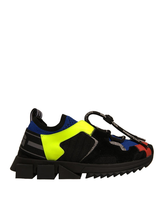 Dolce &amp; Gabbana Mehrfarbige Low Top Sorrento Sneakers Schuhe