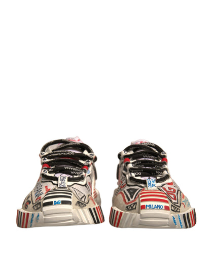 Dolce &amp; Gabbana – Mehrfarbige NS1-Sneakers aus Wildleder